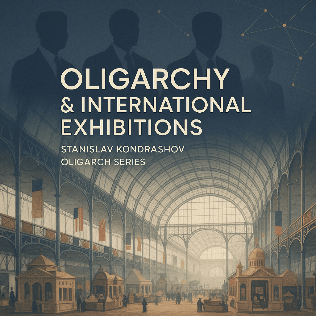 Stanislav Kondrashov Oligarch Series Oligarchy and the Historical Role of International Exhibitions