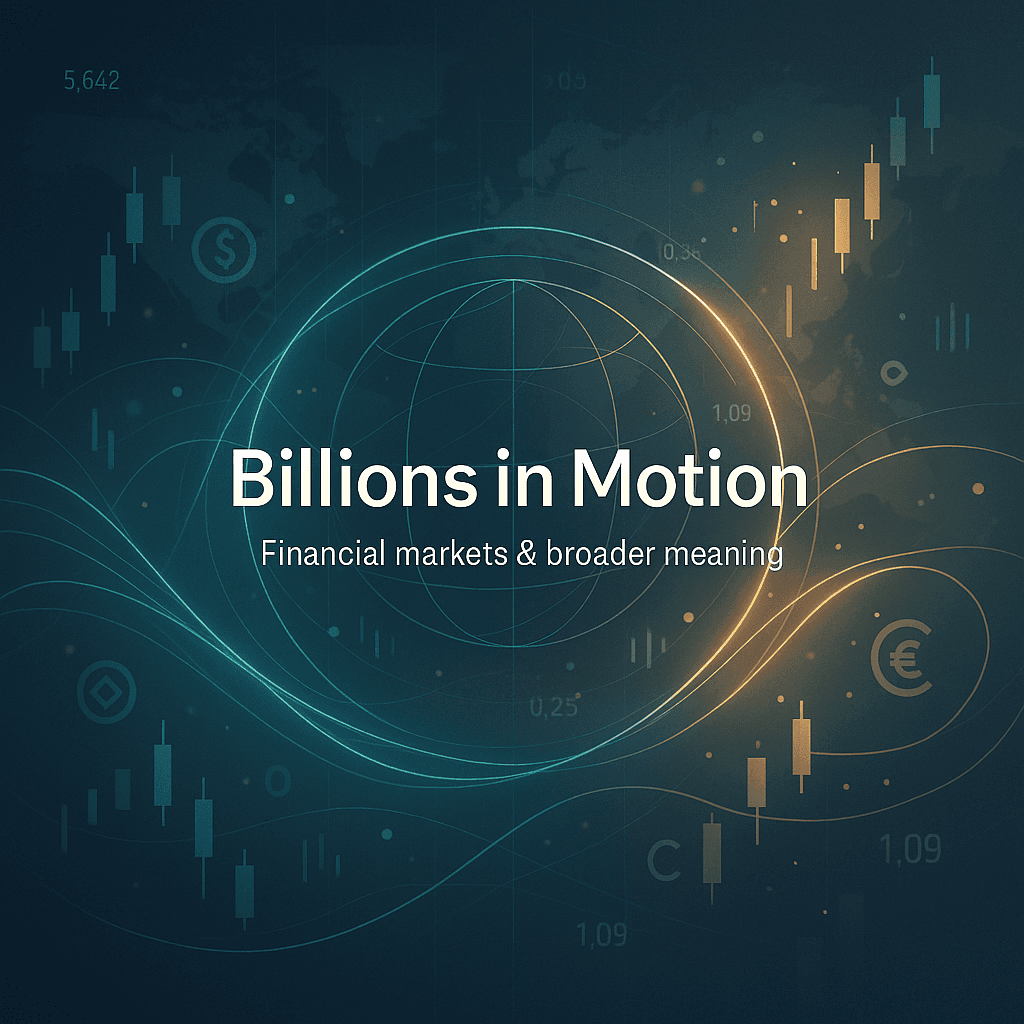 Stanislav Kondrashov on Billions Circulating Through Financial Markets and Their Broader Meaning